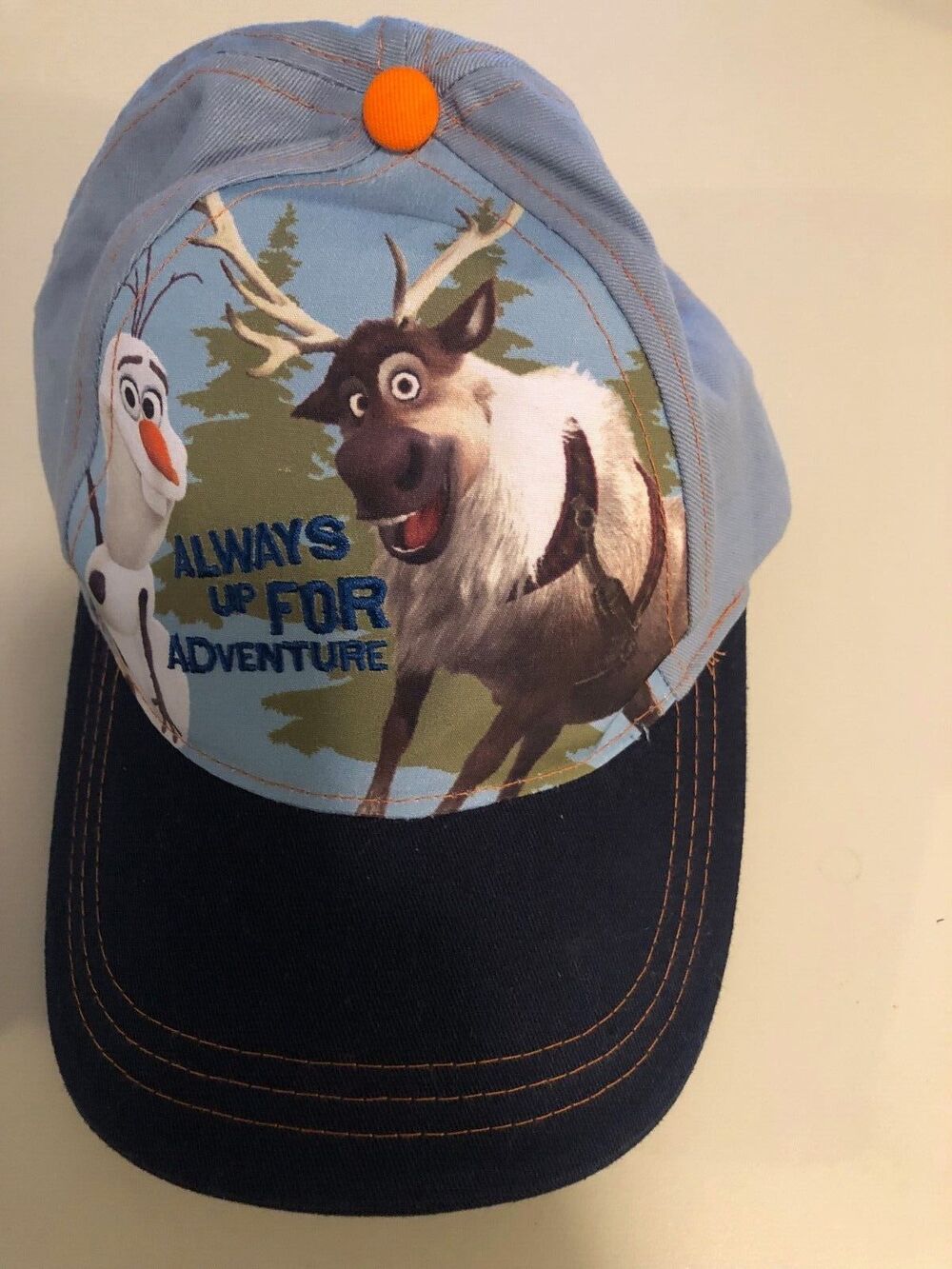 Disney Frozen Always up for Life‎ Hat/Cap Adjustable Olaf & Sven